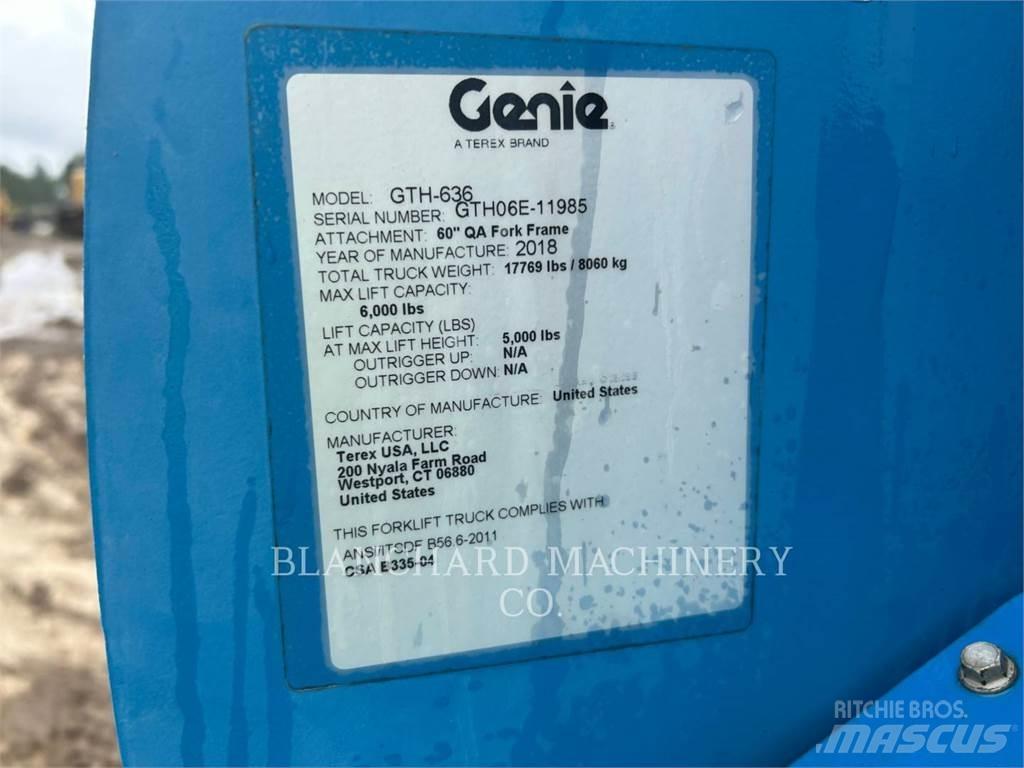Genie GTH-636 テレスコーピックハンドラー