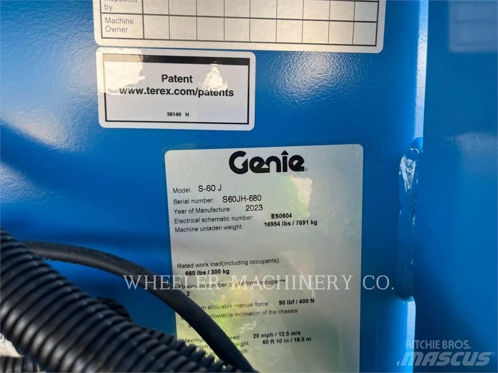 Genie S60J ブームリフト　屈伸型