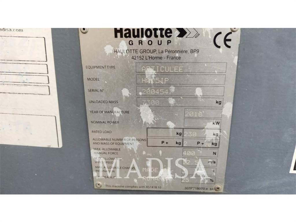 Haulotte HA15 IP ブームリフト　屈伸型