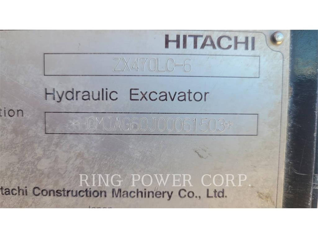 Hitachi ZX470LC6 大型油圧ショベル12t以上（パワーショベル・ユンボ）