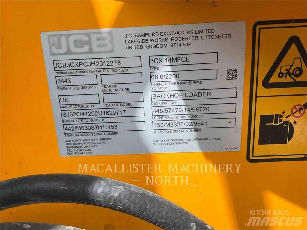 JCB 3CX バックホーローダー