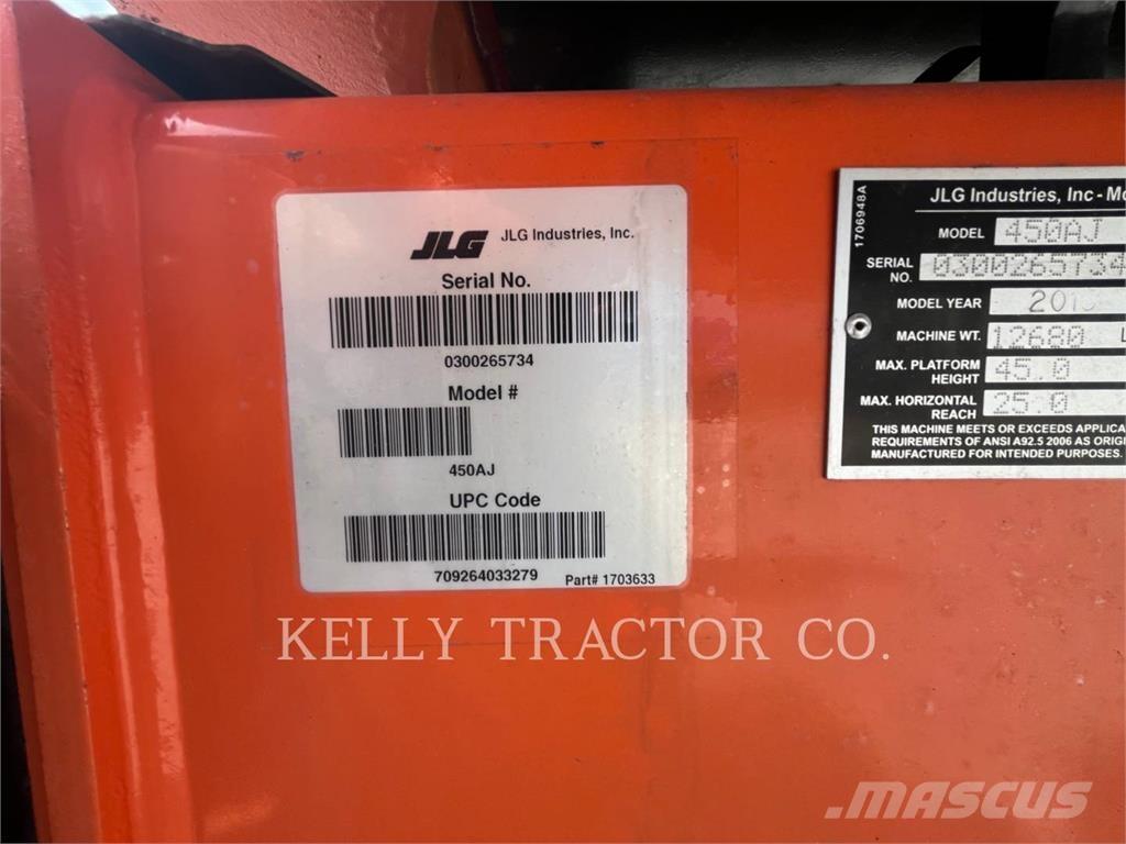 JLG 450AJ ブームリフト　屈伸型