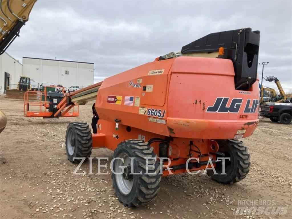 JLG 660SJ ブームリフト　屈伸型