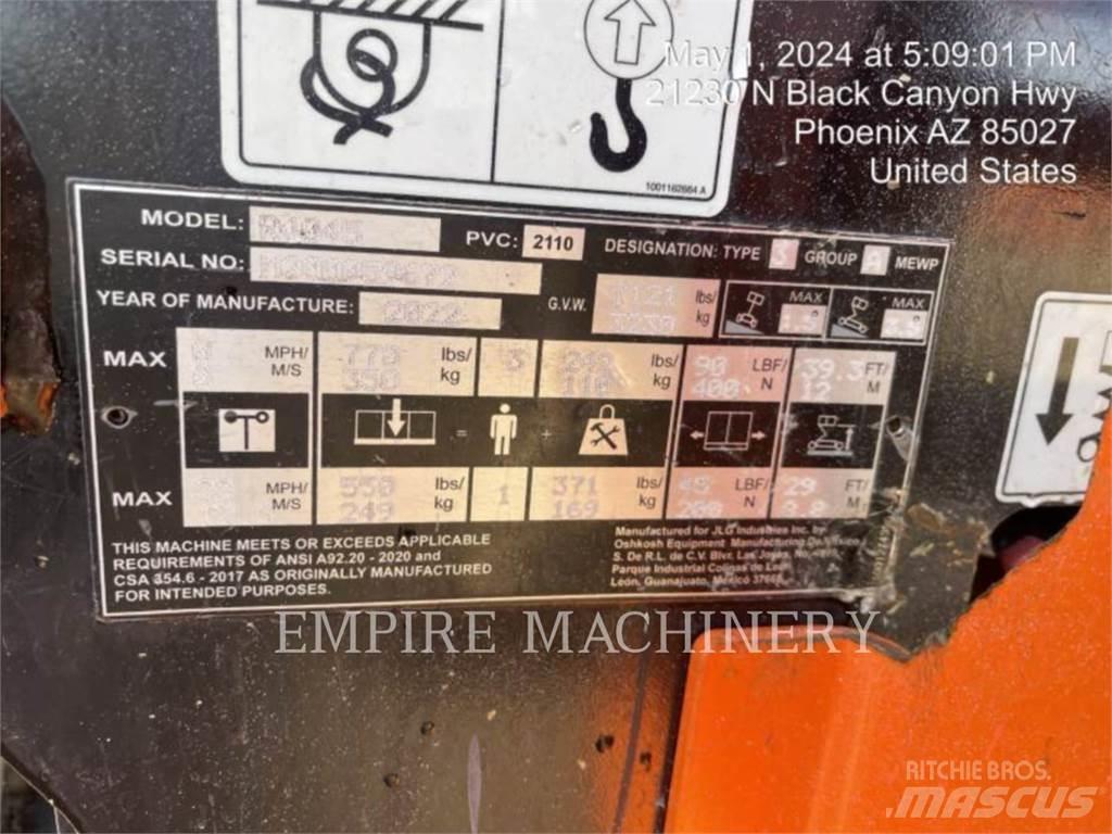 JLG R4045 ブームリフト　屈伸型