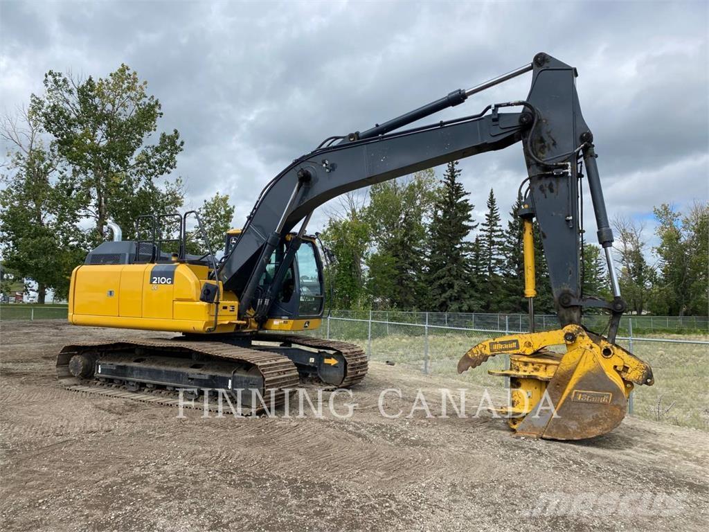 John Deere 210G 大型油圧ショベル12t以上（パワーショベル・ユンボ）