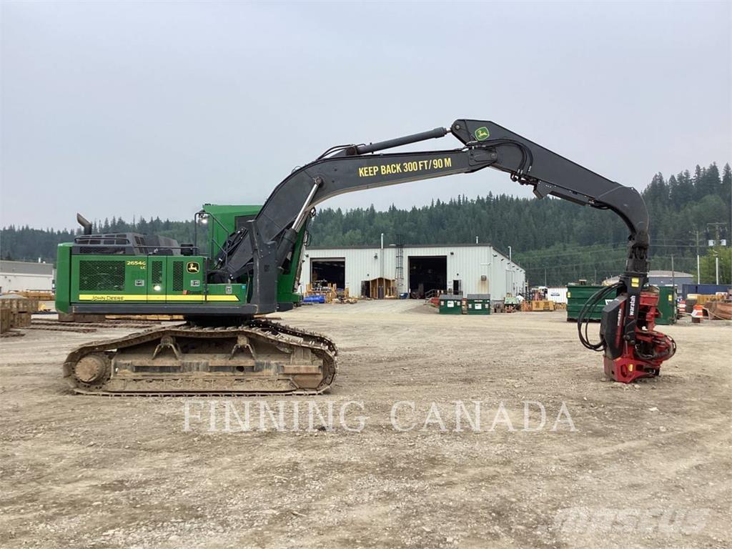 John Deere 2654G 林業油圧ショベル（パワーショベル・ユンボ・バックホー）