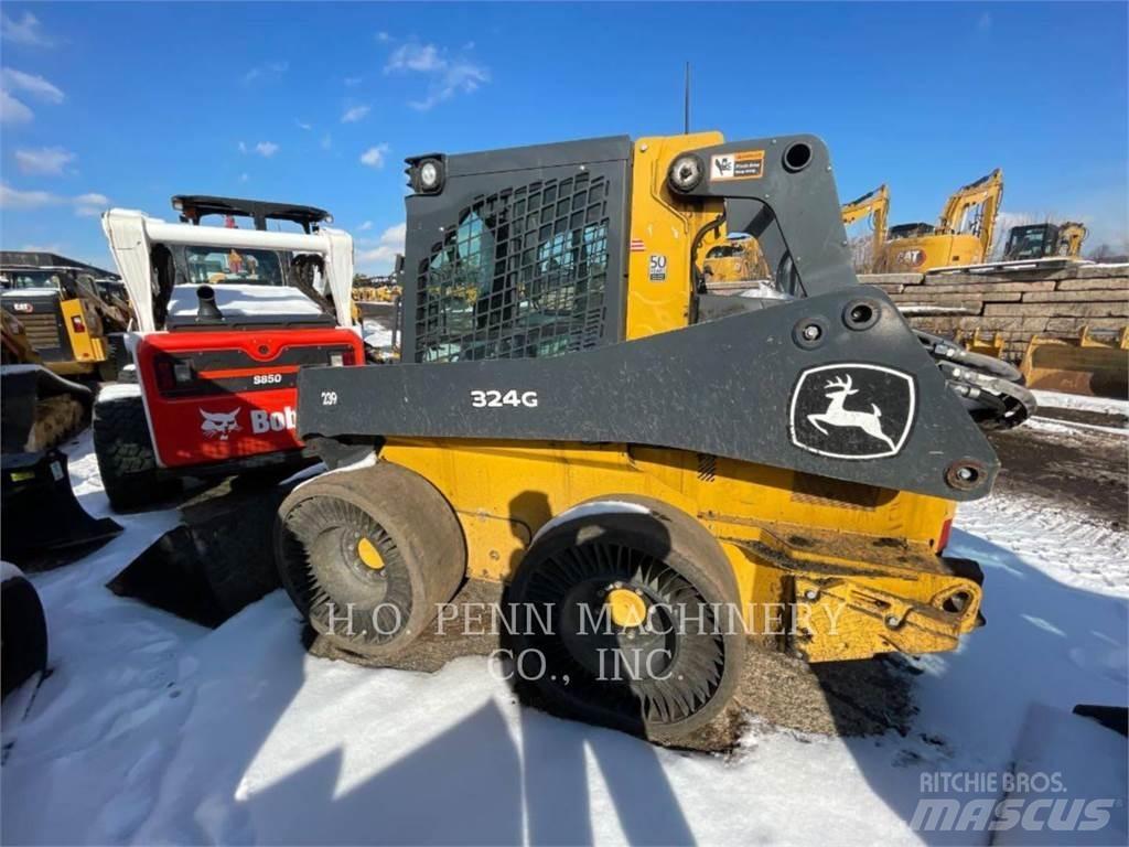 John Deere 324G スキッドステアローダー