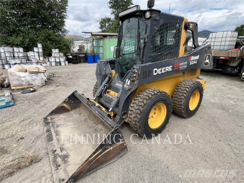 John Deere 324G スキッドステアローダー