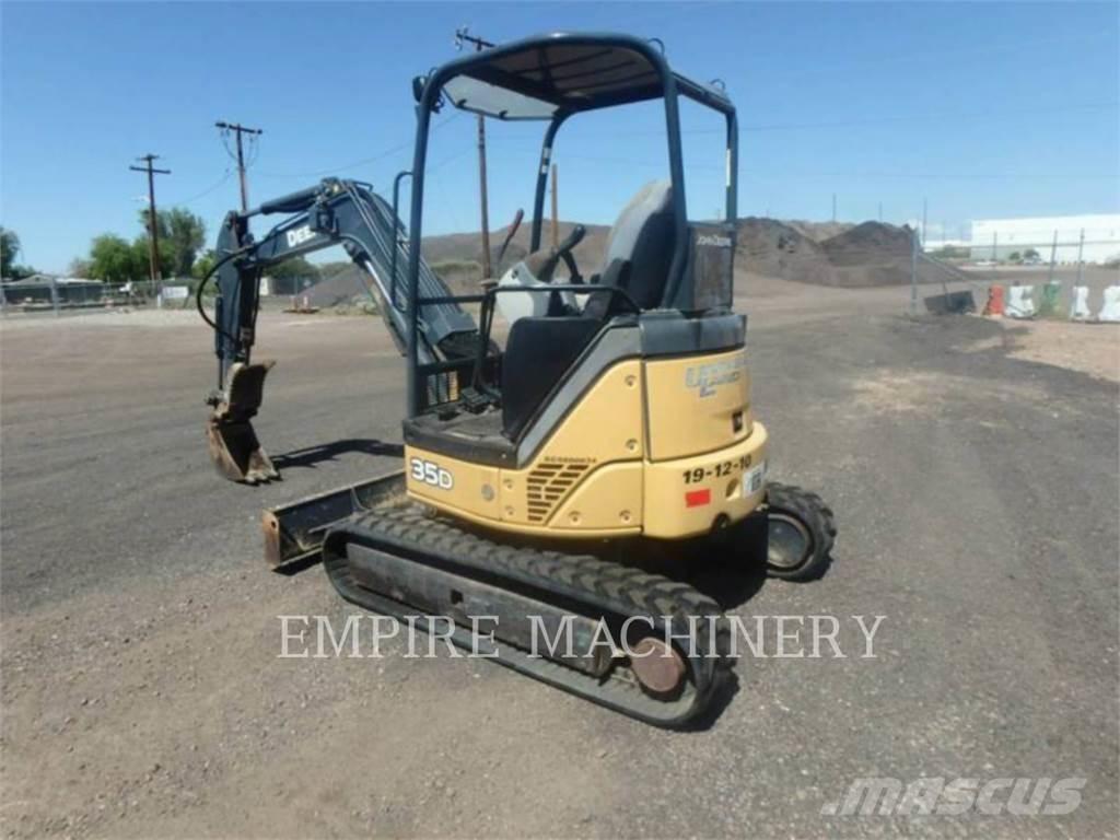John Deere 35D 大型油圧ショベル12t以上（パワーショベル・ユンボ）