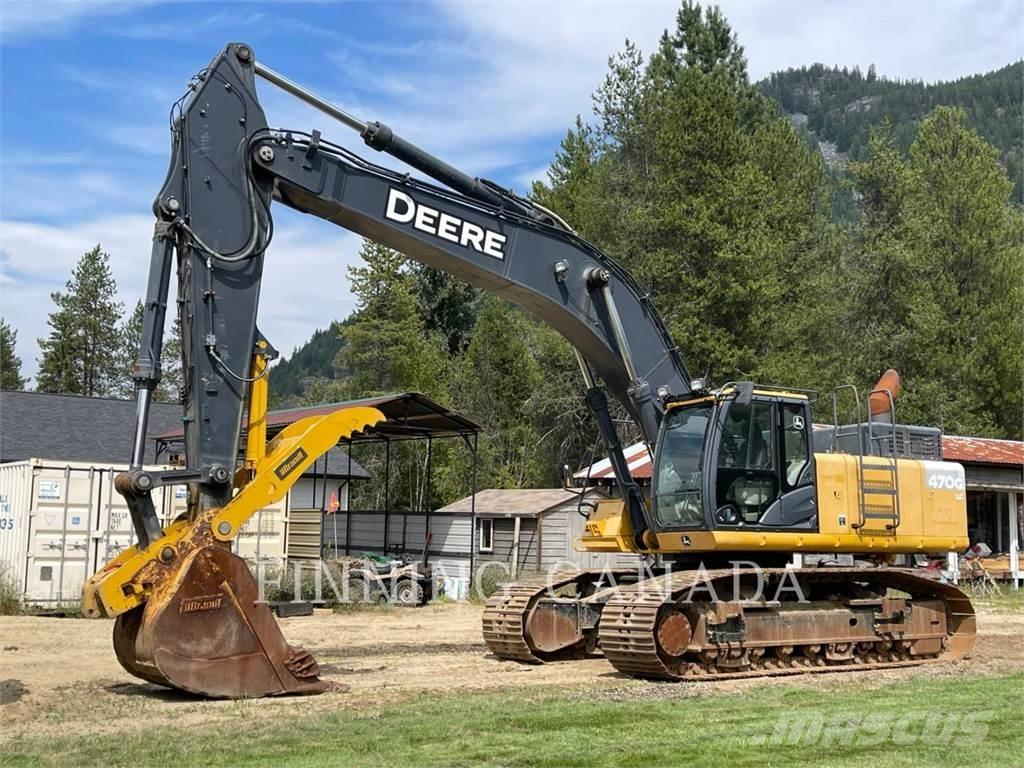 John Deere 470G 大型油圧ショベル12t以上（パワーショベル・ユンボ）