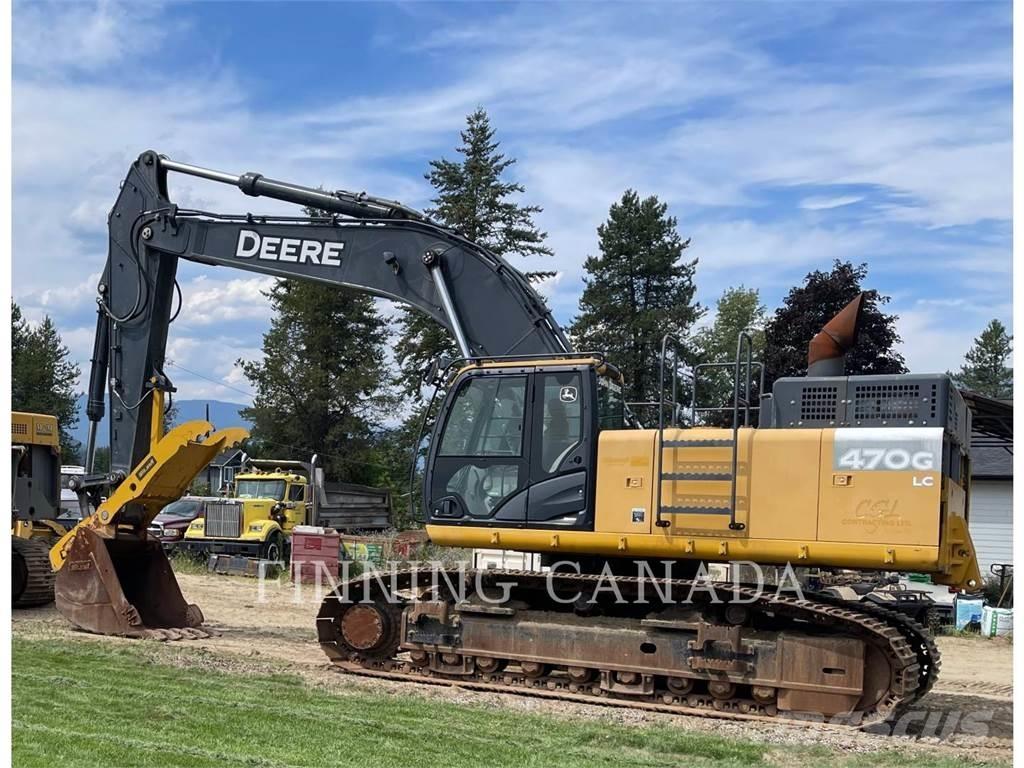 John Deere 470G 大型油圧ショベル12t以上（パワーショベル・ユンボ）
