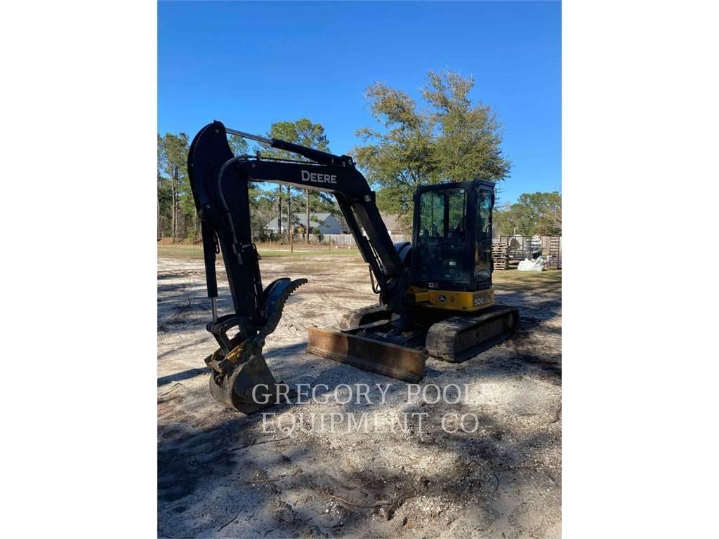 John Deere 50G ミニ油圧ショベル 7t以下（ミニユンボ・ミニディガー）