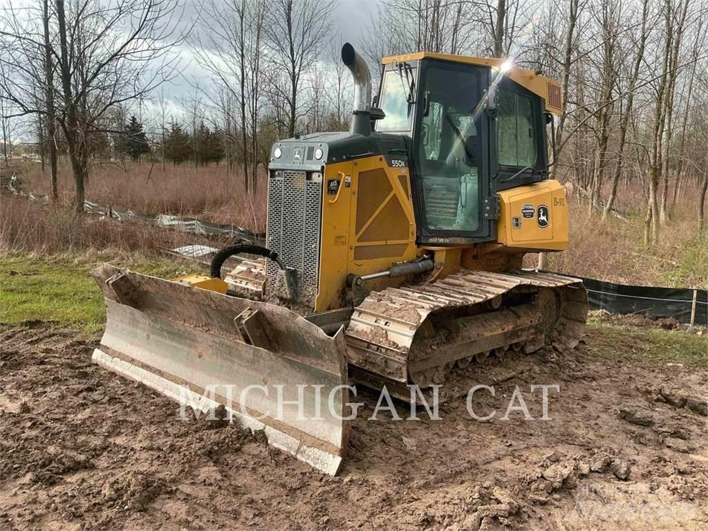 John Deere 550K LGP ブルドーザー