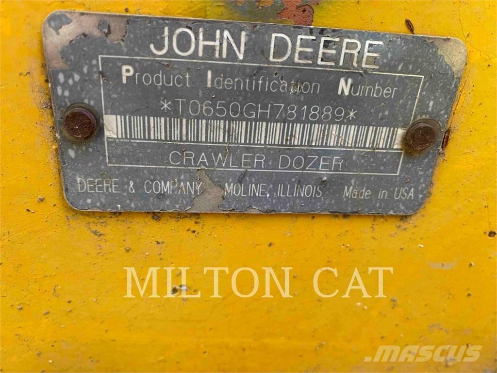 John Deere 650G ブルドーザー