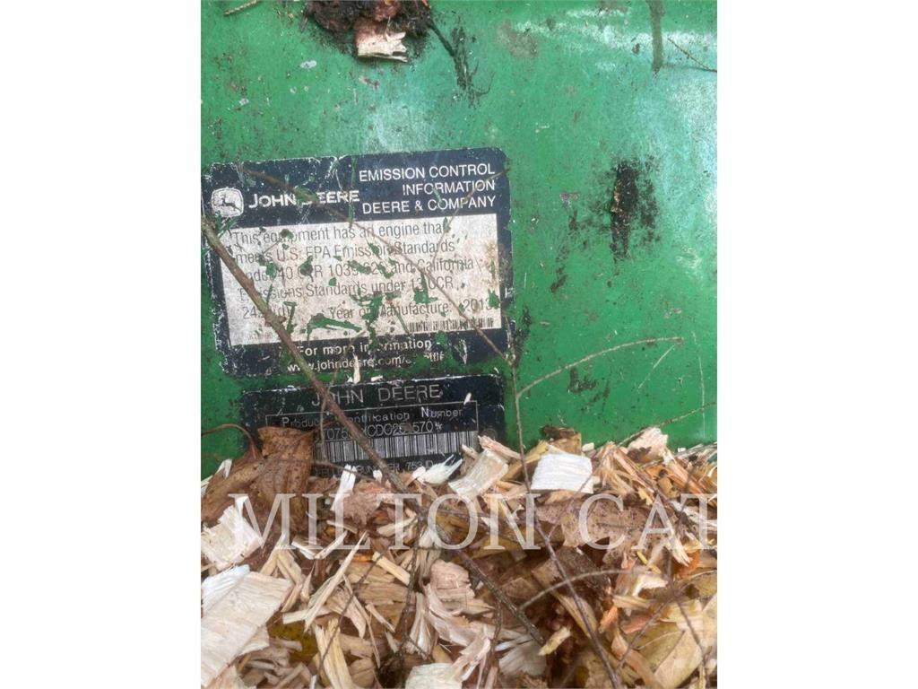 John Deere 753JH 林業油圧ショベル（パワーショベル・ユンボ・バックホー）