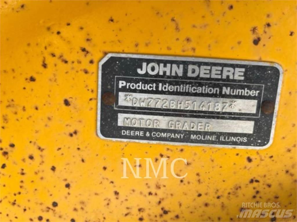 John Deere 772BH_JD モーターグレーダー