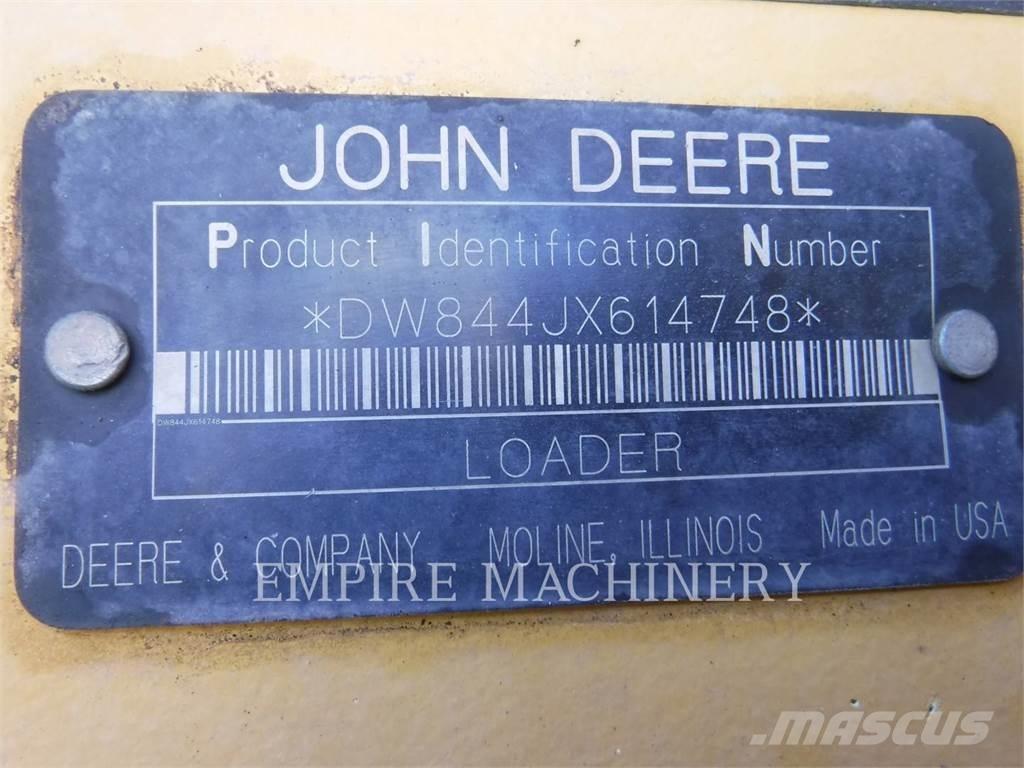 John Deere 844J ホイールローダー・タイヤショベル