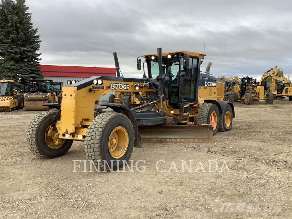 John Deere 870G モーターグレーダー