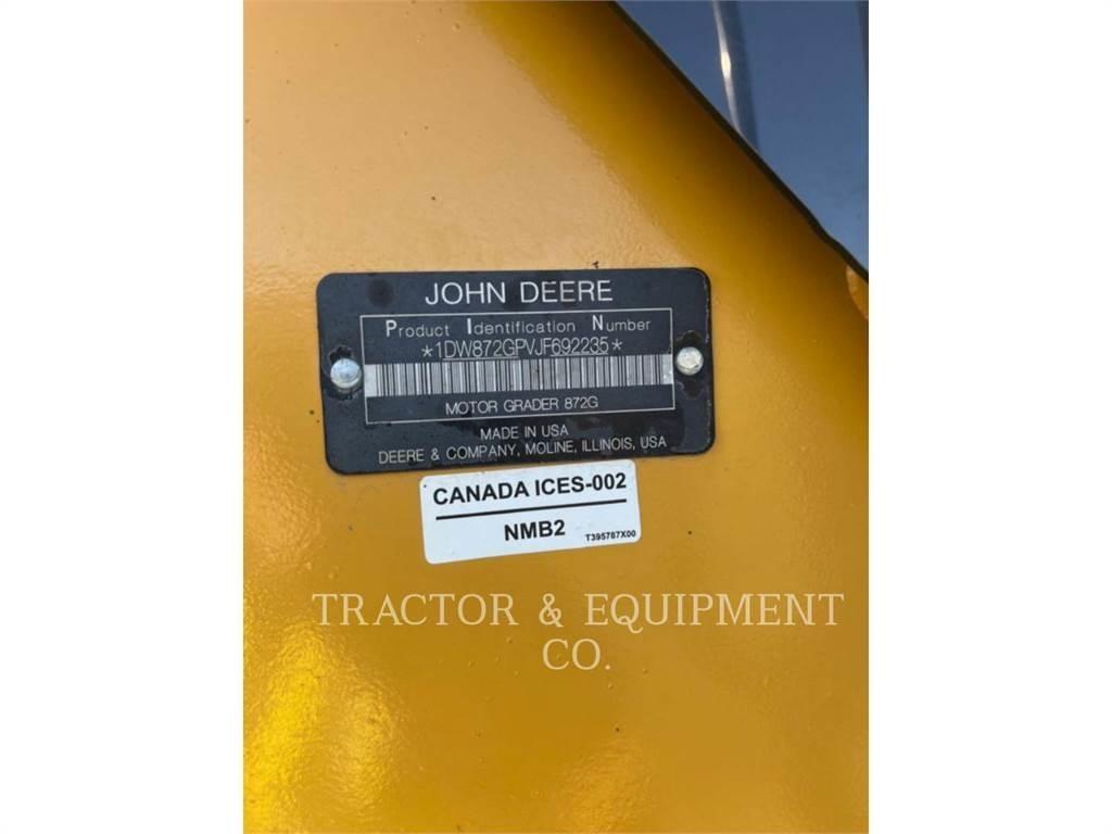 John Deere 872GP モーターグレーダー