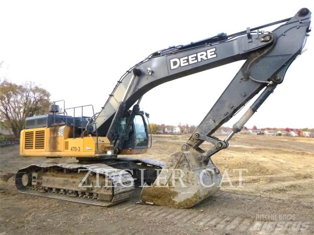 John Deere & CO. 470G 大型油圧ショベル12t以上（パワーショベル・ユンボ）