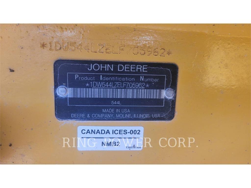 John Deere & CO. 544L ホイールローダー・タイヤショベル