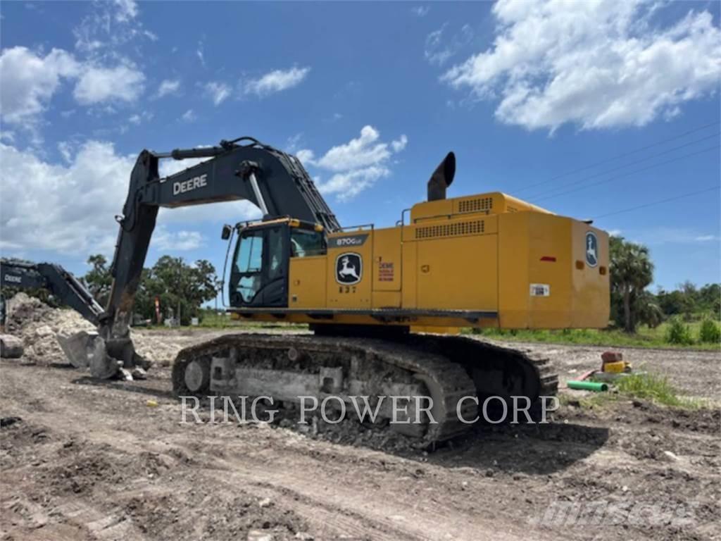 John Deere & CO. 870GLC 大型油圧ショベル12t以上（パワーショベル・ユンボ）