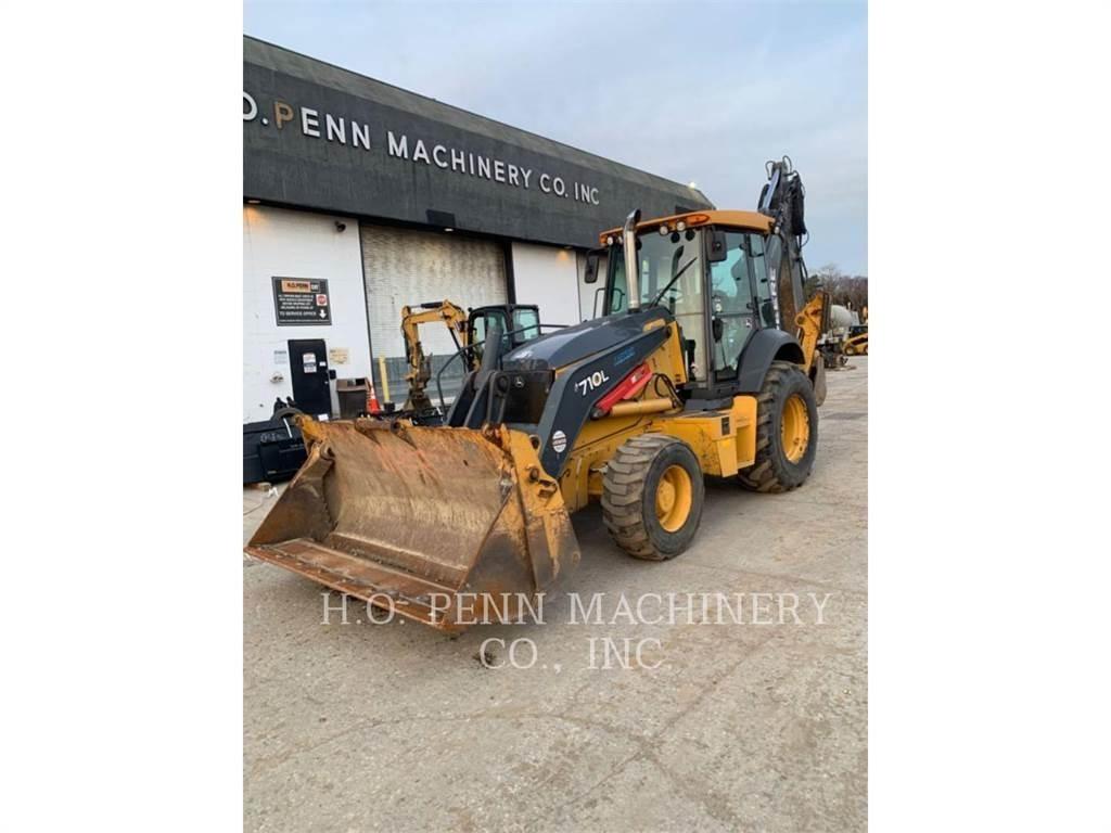 John Deere JD710D バックホーローダー