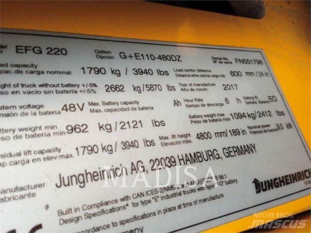 Jungheinrich EFG 220 フォークリフト - その他