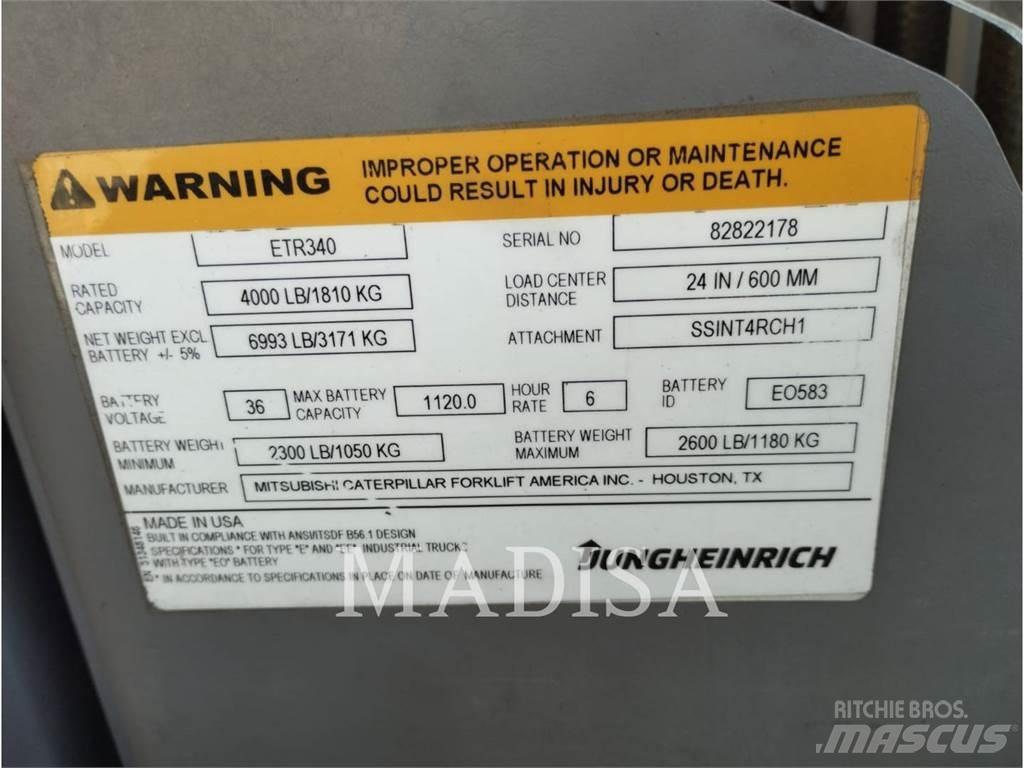Jungheinrich ETR 340A フォークリフト - その他
