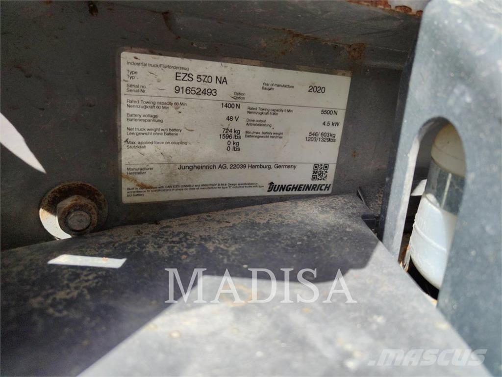 Jungheinrich EZS 570 バッテリーフォークリフト
