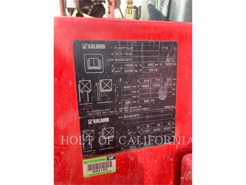 Kalmar DCG140-6 ディーゼル・軽油