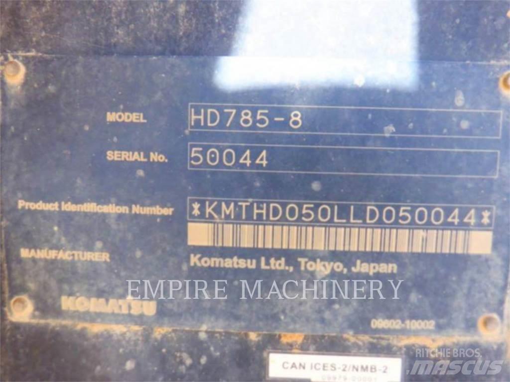 Komatsu HD785-8 アーティキュレート式ダンプトラック