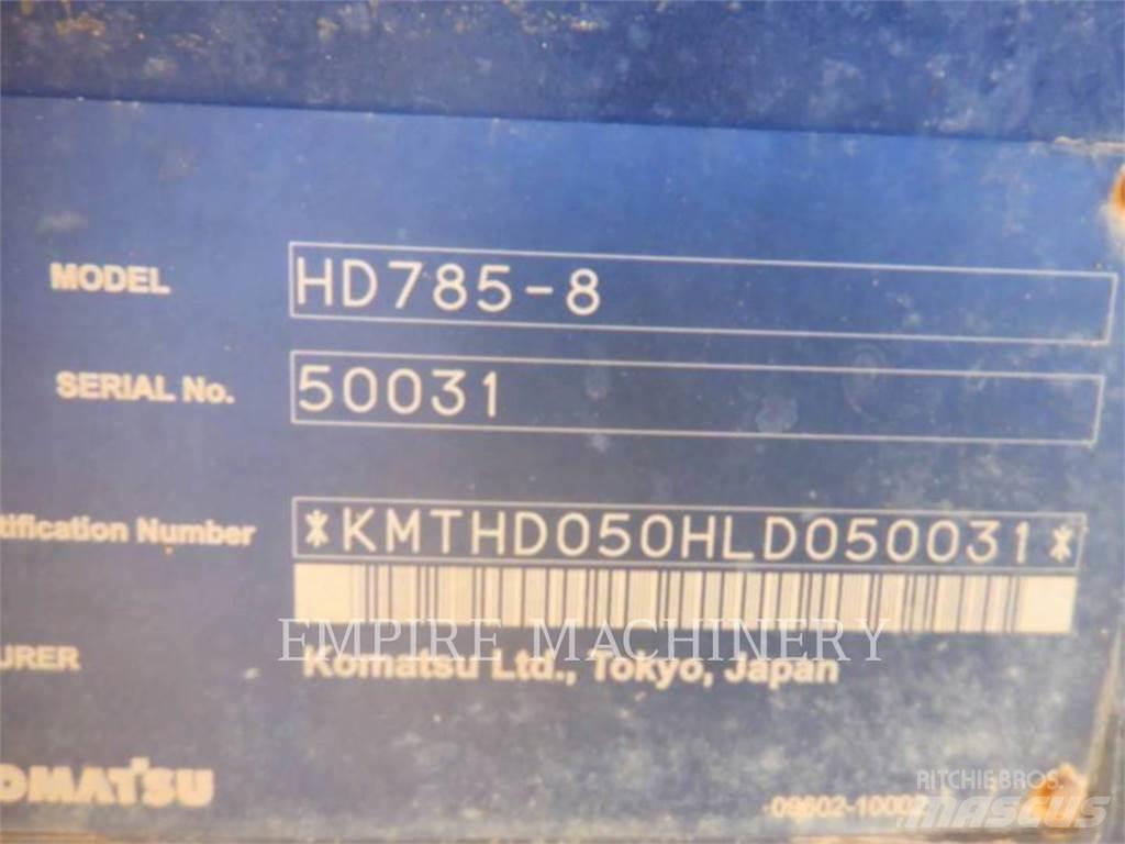 Komatsu HD785-8 アーティキュレート式ダンプトラック