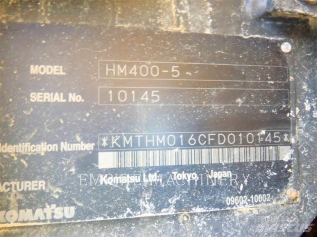 Komatsu HM400-5 アーティキュレート式ダンプトラック
