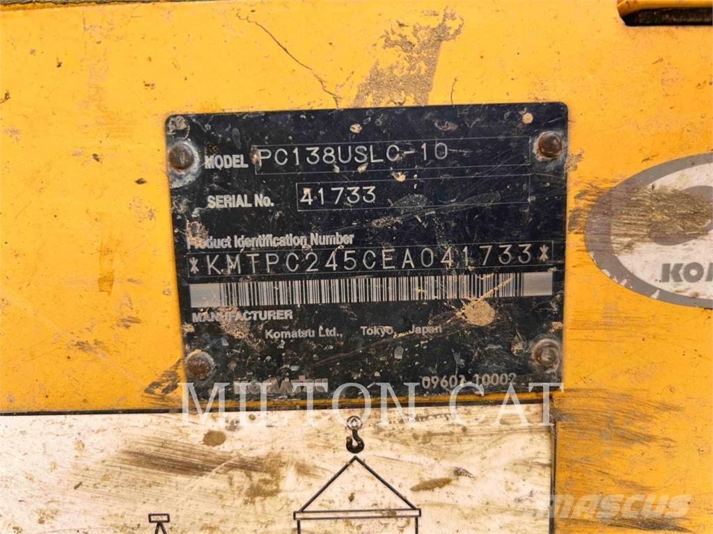 Komatsu PC138USLC-10 大型油圧ショベル12t以上（パワーショベル・ユンボ）