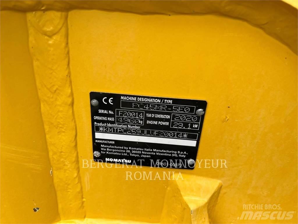 Komatsu PC45MR - 5E0 ミニ油圧ショベル 7t以下（ミニユンボ・ミニディガー）