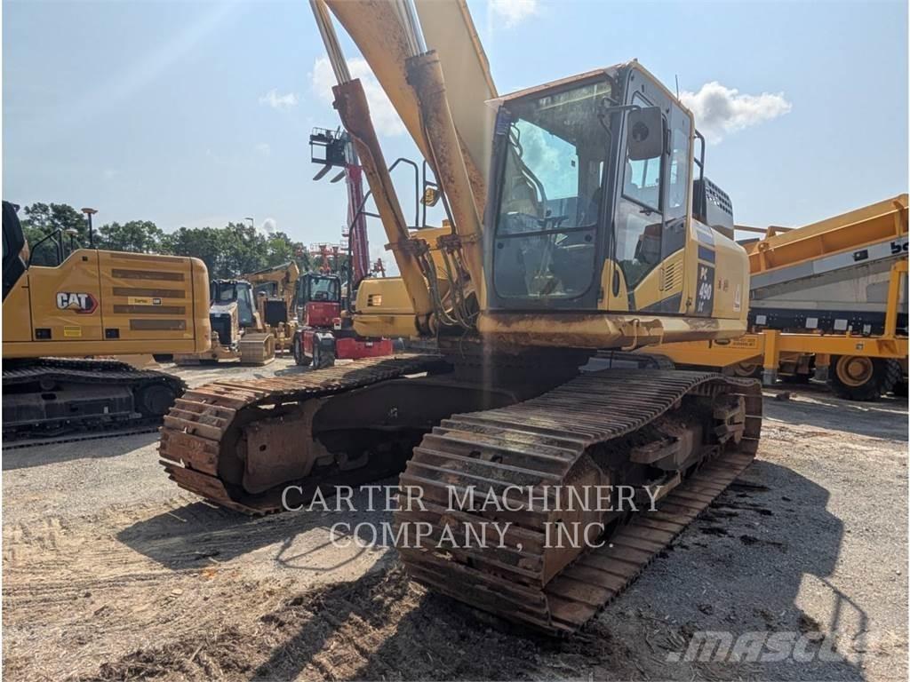 Komatsu PC490 大型油圧ショベル12t以上（パワーショベル・ユンボ）