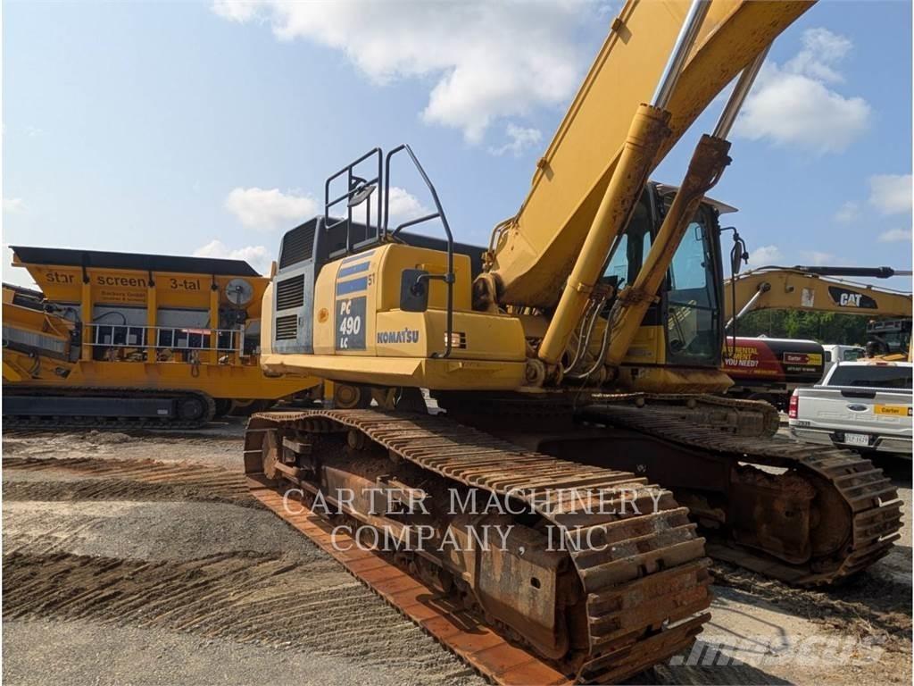 Komatsu PC490 大型油圧ショベル12t以上（パワーショベル・ユンボ）