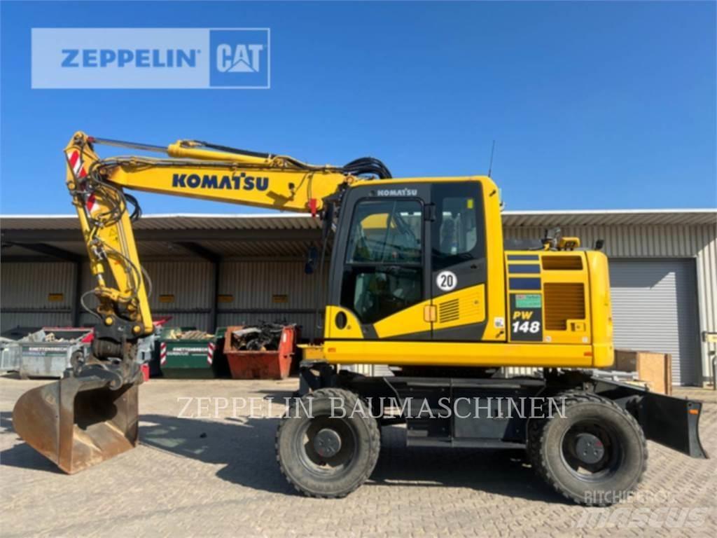 Komatsu PW148-11 ホイール式油圧ショベル（パワーショベル・ユンボ・バックホー）
