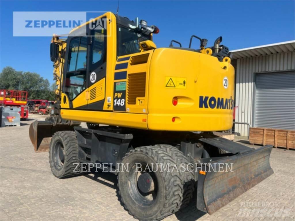 Komatsu PW148-11 ホイール式油圧ショベル（パワーショベル・ユンボ・バックホー）