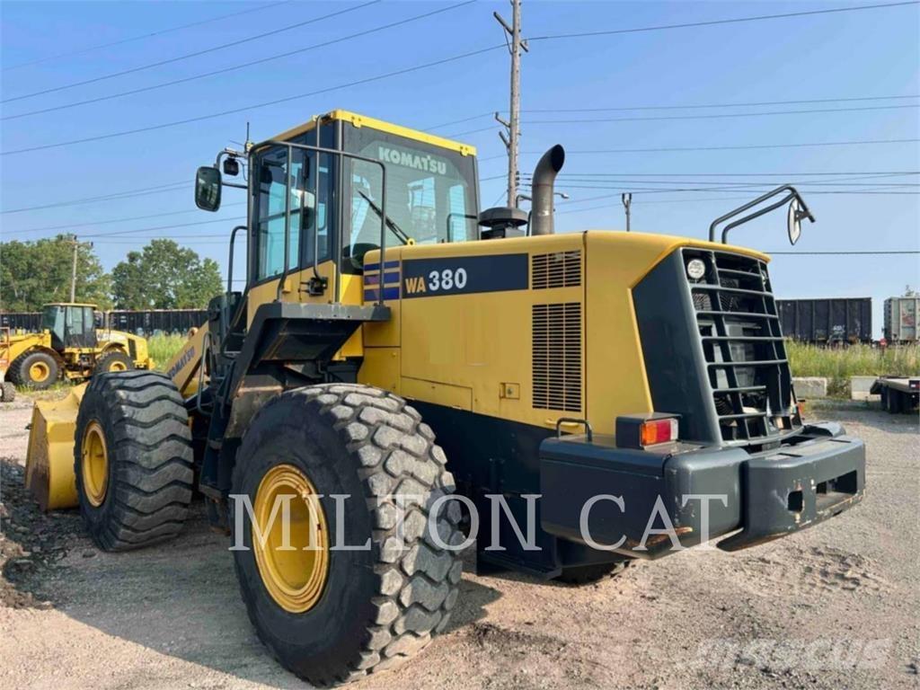 Komatsu WA380 ホイールローダー・タイヤショベル