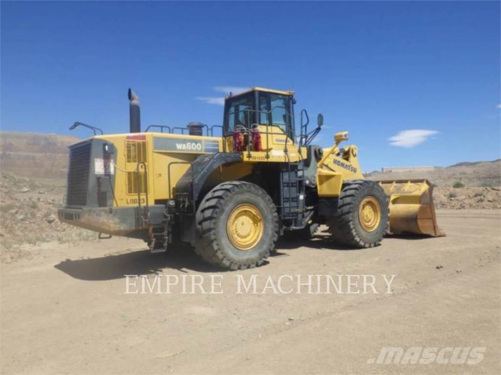 Komatsu WA600-6 ホイールローダー・タイヤショベル