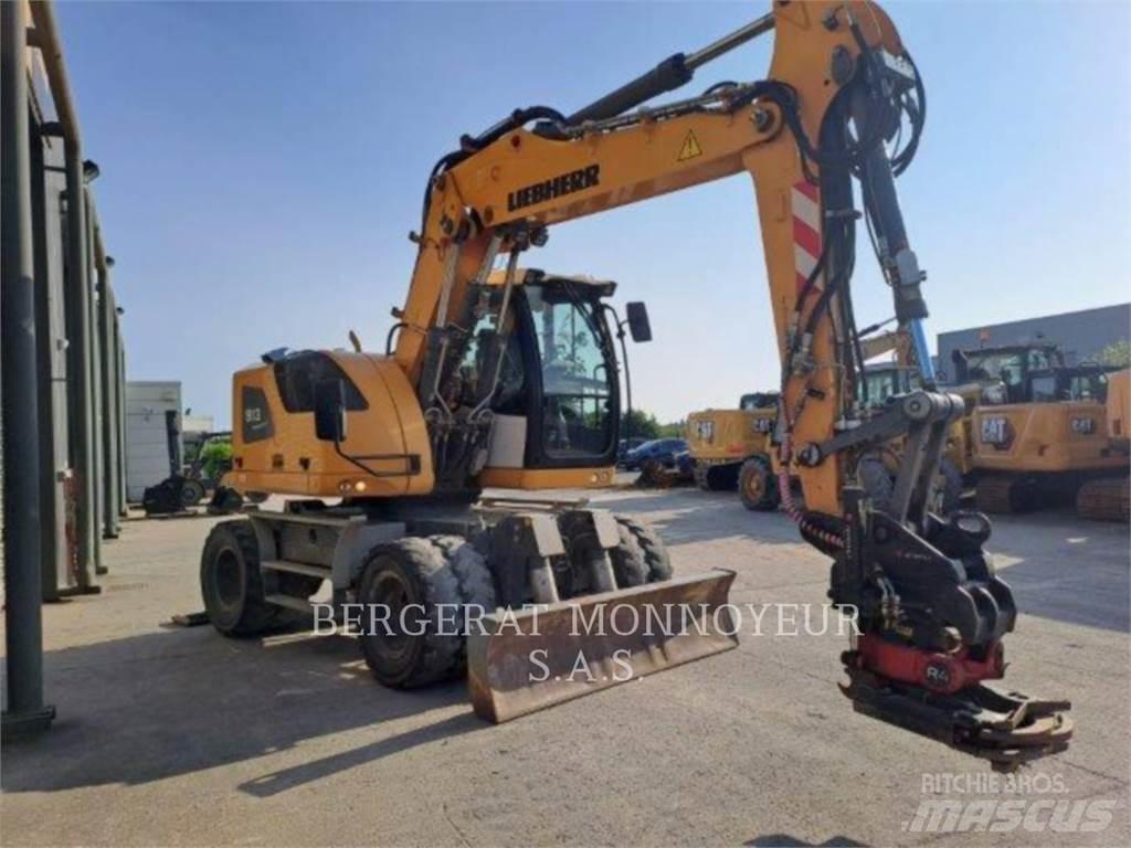 Liebherr A913 ホイール式油圧ショベル（パワーショベル・ユンボ・バックホー）