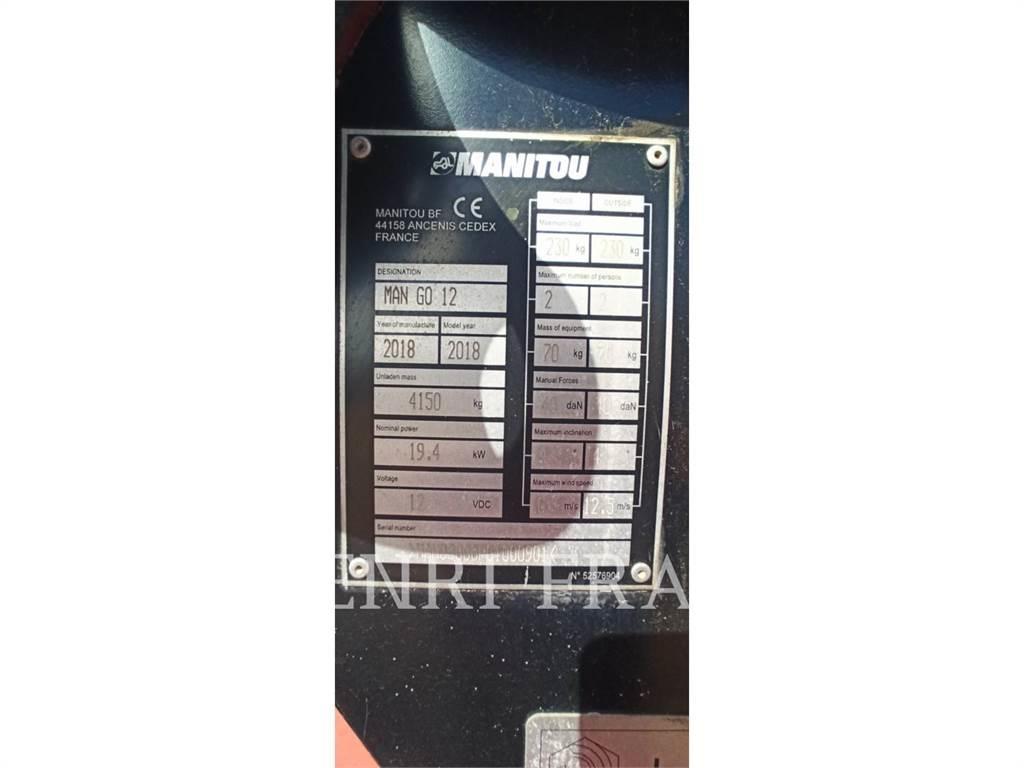Manitou BF S.A. MANGO12 ブームリフト　屈伸型