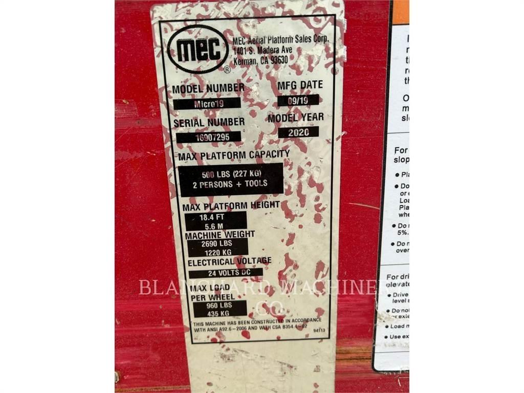 MEC MICRO 19 シザースリフト