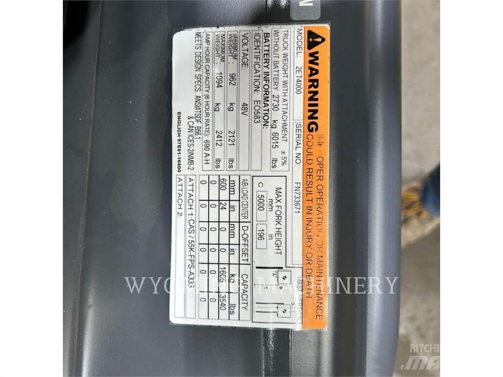 Mitsubishi 2ET4000 バッテリーフォークリフト