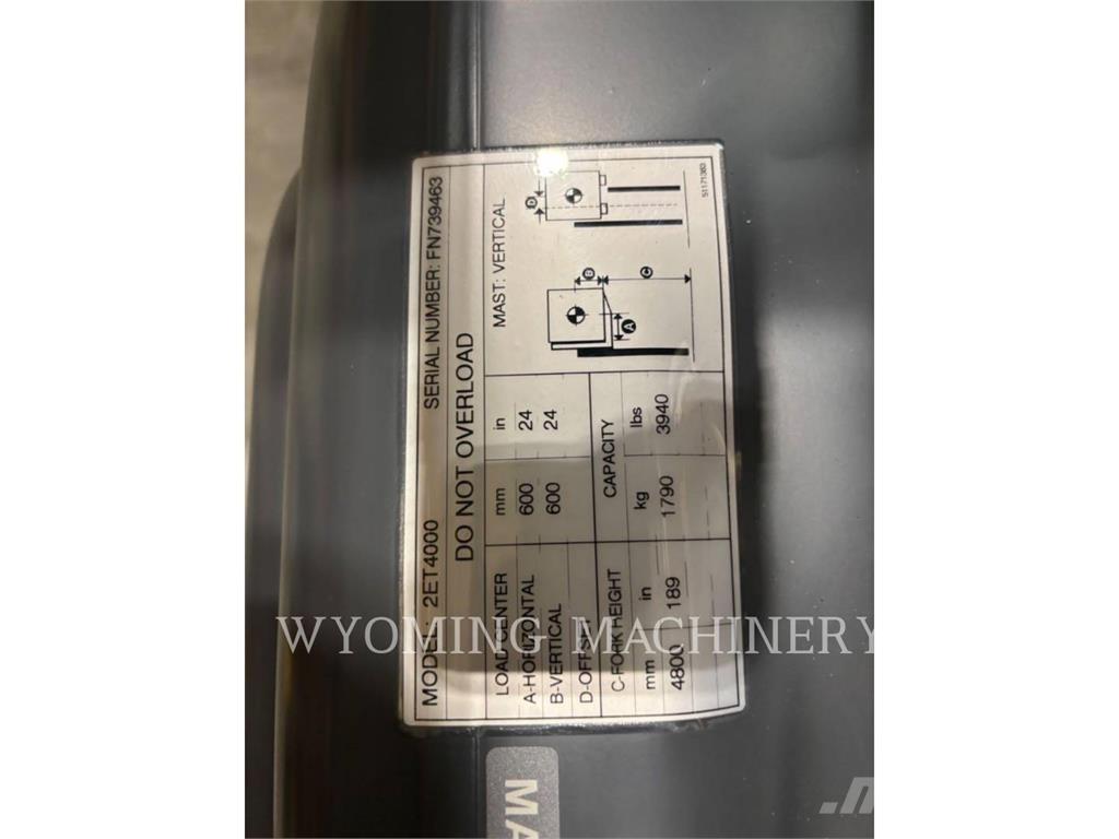 Mitsubishi 2ET4000 バッテリーフォークリフト