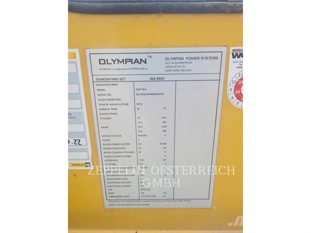 Olympian CAT GEP 18-6 その他の発電機