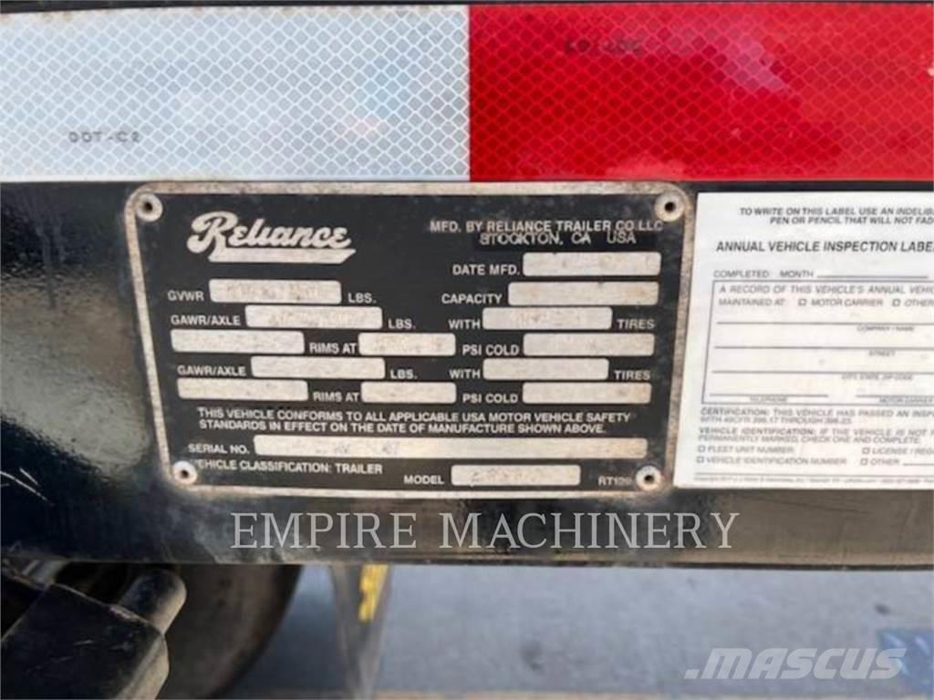  RELIANCE TRANSFER その他トレーラー