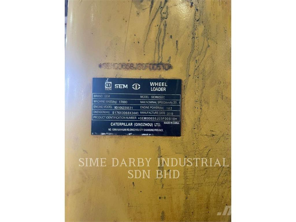 SEM MACHINERY SEM 658C ホイールローダー・タイヤショベル